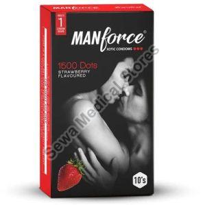 10 Pieces Manforce Dotted Condom