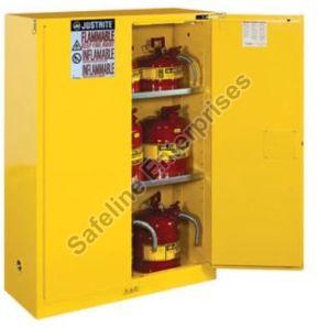 Yellow Flameproof Safety Cabinets