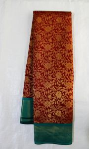 Silk Wedding Wear Kanchi Korvai Saree