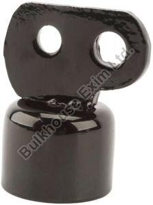 Black Combo Two Hole Rail End Cap