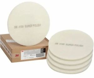 3M White Super Polish Pad