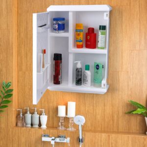 Truelook White Bathroom Cabinet