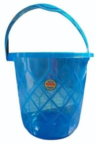 14 Litre Blue Plastic Bucket