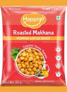 HAPPIGO Spanish Tangy Tomato Roasted Makhana 20 Gms