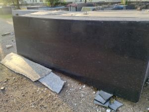 Majestic Black Granite Slab