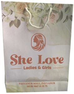 Printed Shopping Paper Bags