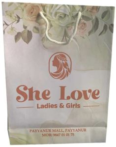 Printed Paper Bag For Shopping Use