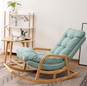 wooden rocking chair