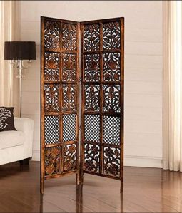 wooden room divider