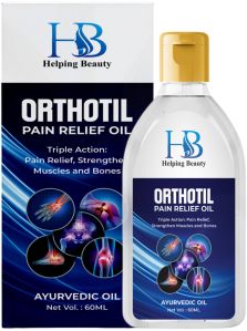 HB Orthoil pain relief oil for men and women 60 ml pack