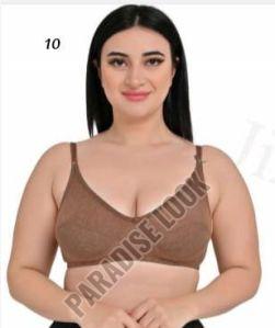 Nylon Plain Anuska Non Padded Bra, Technics : Machine Made