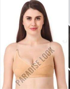 Nylon Plain GCTP Non Padded Bra, Technics : Machine Made