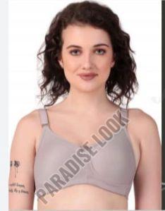 Plain Nylon Spacer Non Padded Bra, Technics : Machine Made