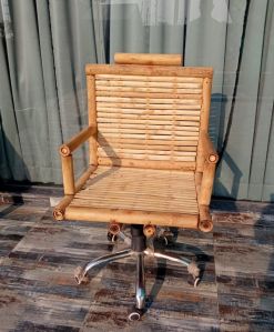 Bamboo Revolving Chair