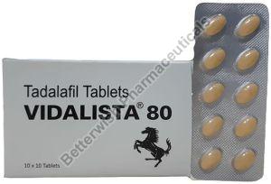 Vidalista 80mg Tablets