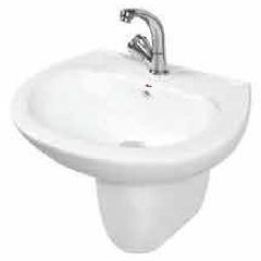 Arcade-504 Half Pedestal Wash Basin