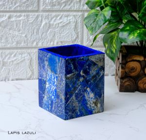 Lapis Lazuli Pen Holder