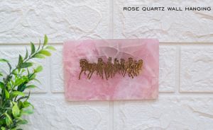 Rose Quartz Wall Hanging