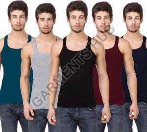 Plain Cotton Mens Vests, Technics : Machine Made