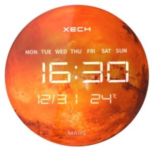 XECH Wall Clock for Living Room