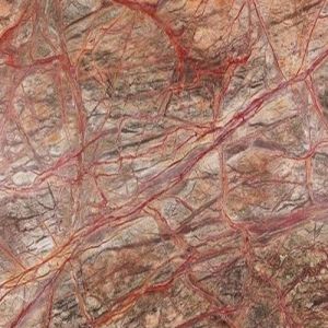 Rainforest Red Marble Slab