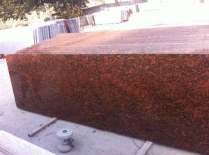 Polished Red Parpari Granite Slab, Specialities : Fine Finishing, Easy To Clean