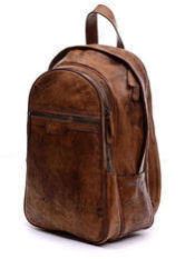 Oil Pullup Leather Pithu Bag For College, Office