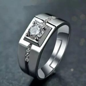 Mens Sterling Silver Ring