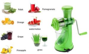 Green Plastic Hand Juicer