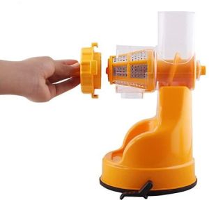 Orange Plastic Hand Juicer