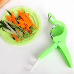 Plastic 2 in 1 Vegetable Cutter with Peeler