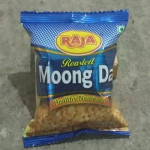 Raja Roasted Moong Dal Namkeen, Packaging Type : Packets