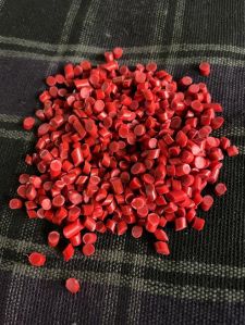 Red PVC Plastic Granules