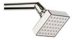3 Inch Square ABS Shower Head with Arm