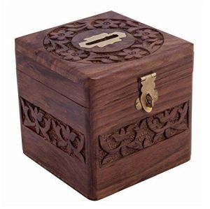 wooden coin boxes