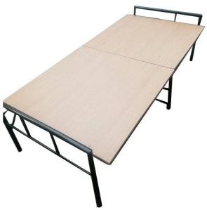 Polished Mild Steel Folding Bed For Home