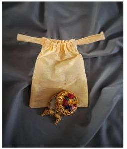 Jewellery Cotton Drawstring Bag