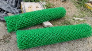 pvc coated chain link mesh fence