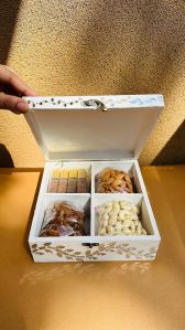 Designer Wooden Dry Fruit Box