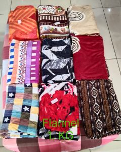 Flannel Multi Printed Blanket (1Kg)