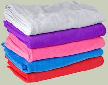 Fleece Plain Blanket (1200Gm)