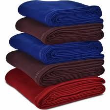 Fleece Plain Blanket 3Kg (Hotel Use)