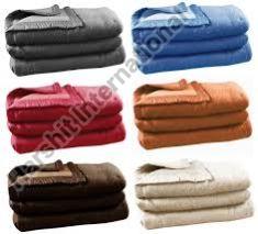 Acrylic 20% Synthetic 80% Plain Blanket