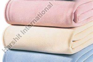 Acrylic 40% Synthetic 60% Plain Blanket