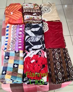 Flannel Multi Printed Blanket (1Kg)