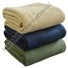 Fleece Plain Blanket (300Gm)