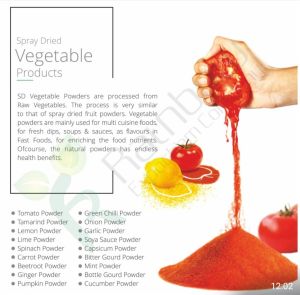 vegetables powder