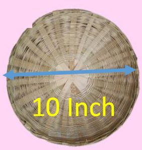 10 Inch Bamboo Baskets