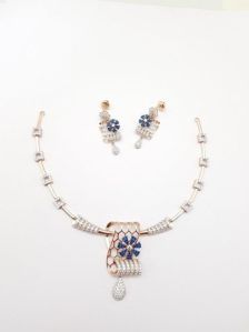 Ladies Designer Gold Necklace Sets