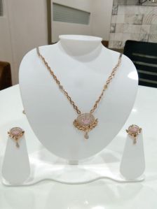 Ladies Designer Gold Chain Necklace Sets